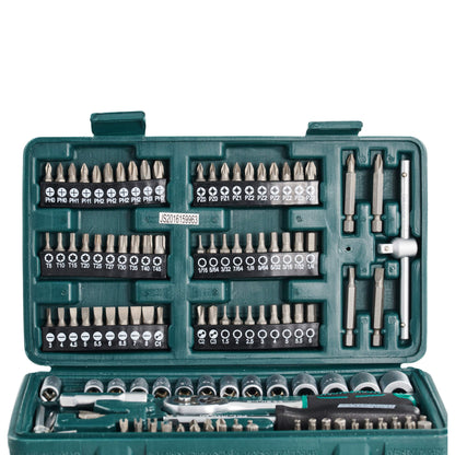Brüder Mannesmann Steckschlüsselsatz M98430 & Bitsatz M29166