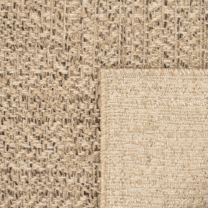 the carpet Kansas Outdoor Teppich Jute-Look, Natur, ca. 240 x 340 cm