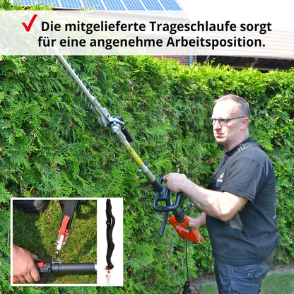 Hecht Profi Elektro Teleskop-Heckenschere 900W - elektrisch