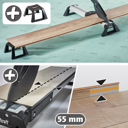 wolfcraft Profi-Schneider Set Vinyl & Laminat - 8638000