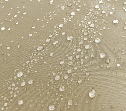 QUICK STAR Paravent 4-teilig, Sichtschutz 220 x 165 cm, Beige