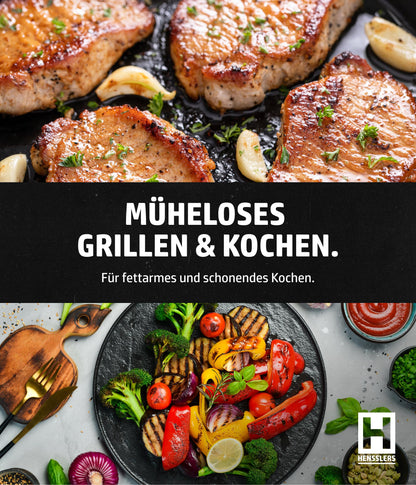 HENSSLERS® Wokpfanne 30cm – Beschichtet Induktion