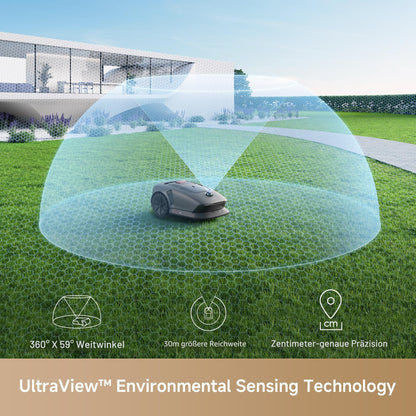 MOVA 600 Mähroboter mit 3D-LiDAR, ohne Begrenzungskabel, 600 m²