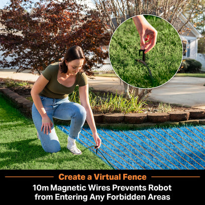 LawnMaster VBRM18AMID4R Mähroboter - kabellos 800m²