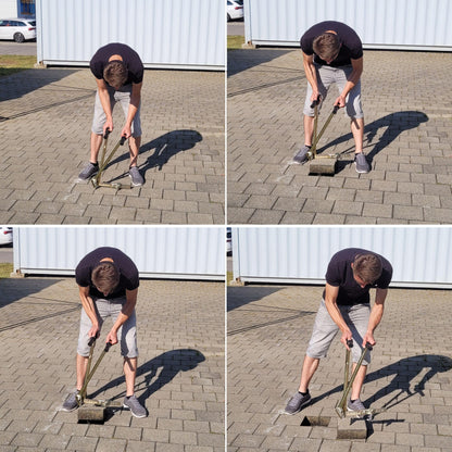 BauSupermarkt24 Verbundsteinzieher 90-330 mm Pflastersteinzieher