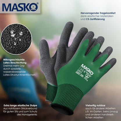 MASKO XXL Rasentraktorheber 450 kg +45° Neigung Grün