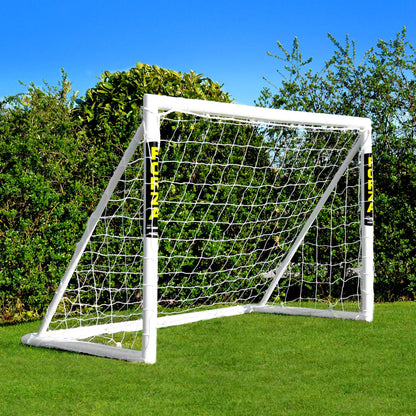 FORZA Fussballtor 1,8 x 1,2 m – Allwetter-Tor aus uPVC für Garten