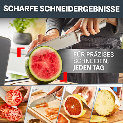 Tefal EverSharp Pro Messer-Set mit selbstschärfendem Messerblock