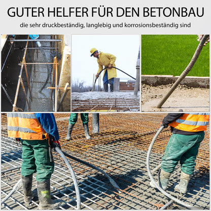 ProfiTool Betonrüttler Elektrisch Hand 1300W – 1.5m Kupferstange