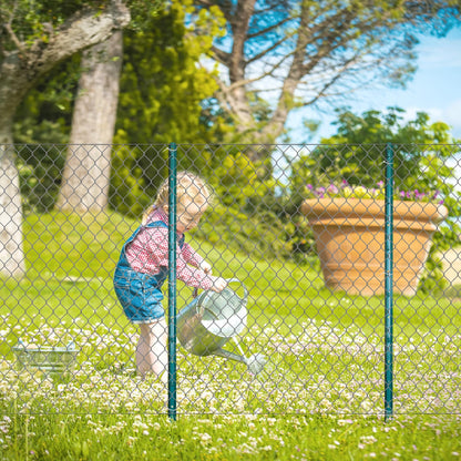 ARIFARO U-Zaunpfosten Kein Graben - 122cm, 10er-Pack