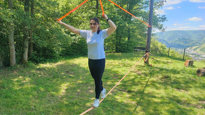 Primeful® Slackline Set Komplettset für Balance Training 18,5m