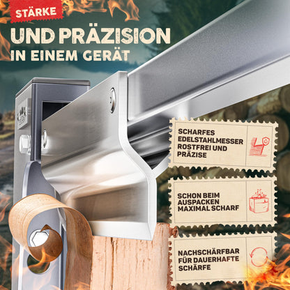 Drei Eichen Anzündholzspalter Manuell – Wandmontage