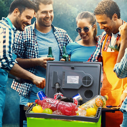 Steinborg Kühlbox elektrisch 30 Liter mit Warmhaltefunktion 12V/230V