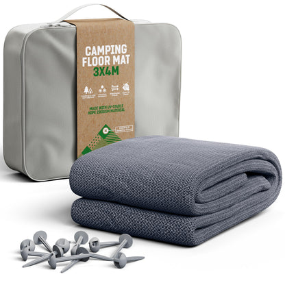 GardenGloss Vorzeltteppich 300x400 cm - Campingteppich wetterfest