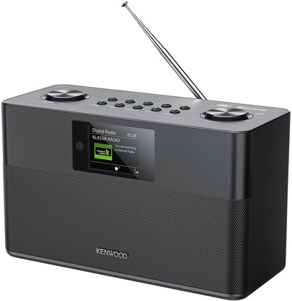 KENWOOD CR-ST80DAB-B Stereo-Kompaktradio mit DAB+ & Bluetooth