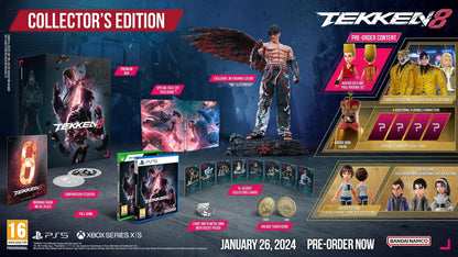 Tekken 8 Collector's Edition – PlayStation 5 Kampfsport Videospiel. Sammlerbox. Kampfspiel für PS5.