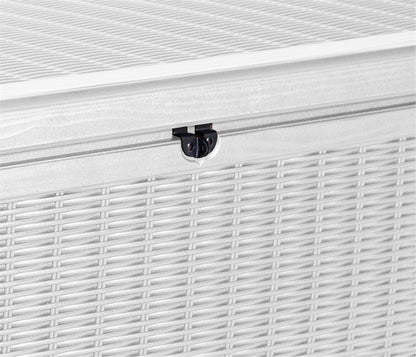 Koll Living Auflagenbox Kissenbox – 511L, Wasserdicht, Rattanoptik