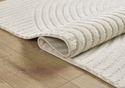 The Carpet Everest Kurzflor Teppich - Creme 160x230 cm