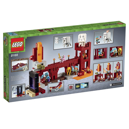 LEGO Minecraft 21122 Konstruktionsset – Die Netherfestung