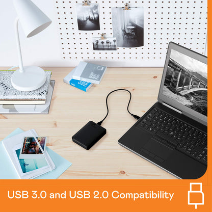 WD Elements Portable Externe Festplatte - 4 TB USB 3.0 Schwarz