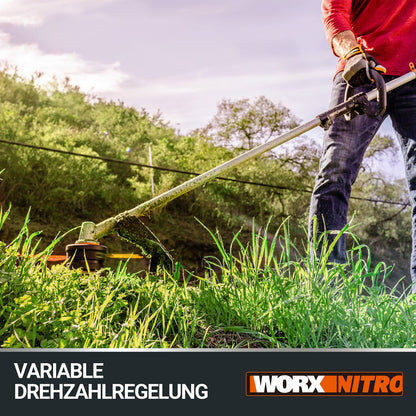 WORX Nitro WG186E.92 Akku Trimmer Freischneider 40V ohne Akku