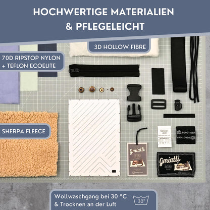 BERGTIGER GMIATLI 3in1 Outdoor Decke - ultraleicht & wasserabweisend