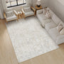 PureCozy Teppich 160x230 cm Beige-Grau, waschbarer Kurzflorteppich