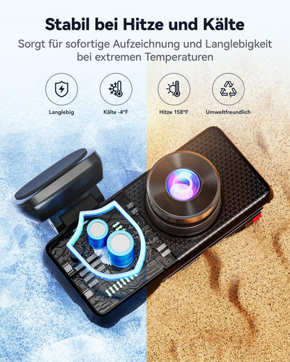 REDTIGER F17 Elite 4K 3 Kanal Dashcam Auto – STARVIS 2