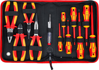 BGS VDE Zangen- und Schraubendreher-Satz – 12-teilig