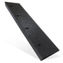 TopRubber Bordsteinrampe 1000x250x70 mm Auffahrrampe aus Gummigranulat mit abgeflachter Kante