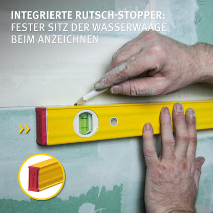 STABILA PRIME SET 80 AS Wasserwaagen Set 3-teilig (100/60/30 cm)