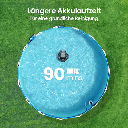 AIPER Seagull SE Poolroboter, kabelloser Poolsauger bis 80 m²