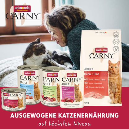 animonda Carny Adult Katzen Trockenfutter – Huhn & Rind 10kg