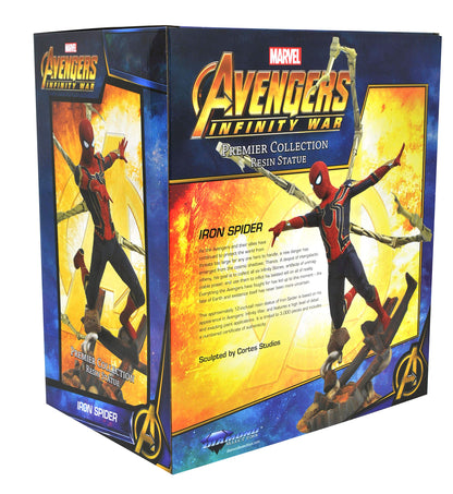 Marvel AUG178005 Iron Spider-Man Statue - Mehrfarbig, 30cm