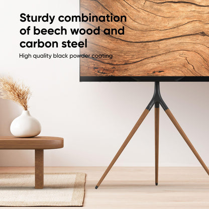 ONKRON TS1220-B TV Standfuss Dreibein 32-65 Zoll - Schwarz