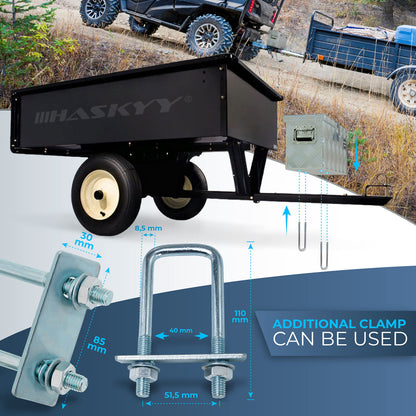 Aluminium Transportbox Truckbox Werkzeugkasten – 615x265x300 mm