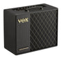 Vox Valvetronix VT40X Modeling Gitarrenverstärker. Schwarz, rechteckig, mit Lautsprechergitter & Reglern. Dient zur Modellierung von Gitarrensounds.