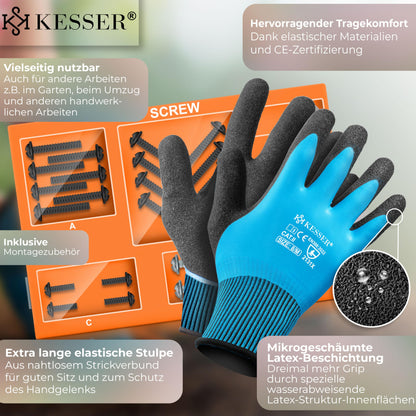 KESSER Gartentor Premium Zauntor 160x106cm Anthrazit