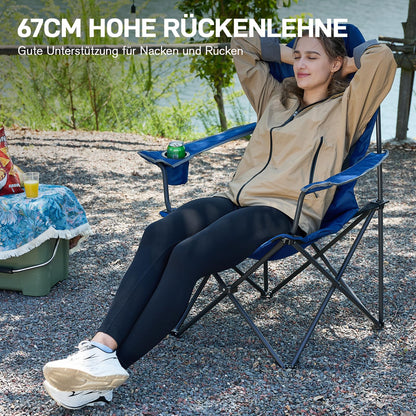 EVER ADVANCED Campingstuhl faltbar, bis 160 kg belastbar, FC-99806