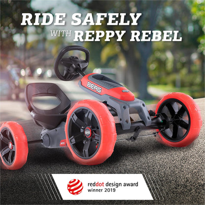 BERG Reppy Pedal-Gokart – Robustes Kinder-Tretfahrzeug