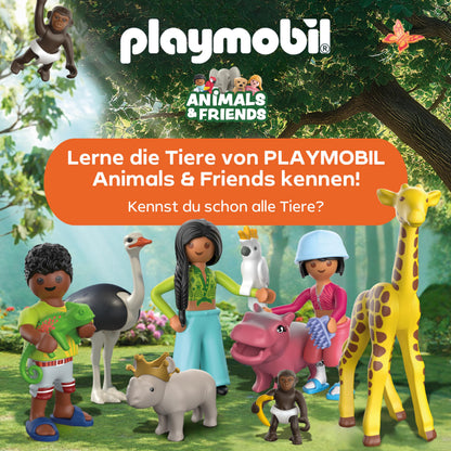 PLAYMOBIL 71852 Animals & Friends Kunterbunte Tier-Villa ab 4 Jahren