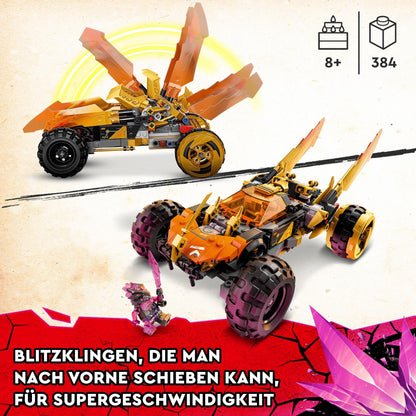 LEGO NINJAGO Coles Drachen Flitzer - Auto Spielzeug Set