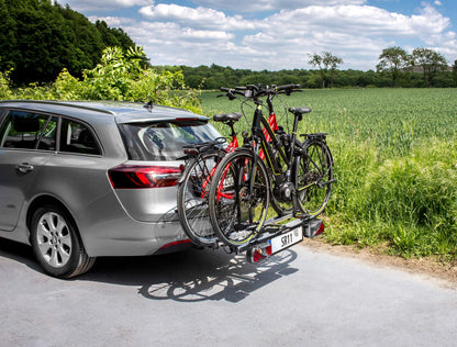 Bullwing SR11 Fahrradträger Anhängerkupplung 2 E-Bikes klappbar