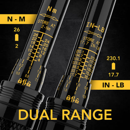 ToolMaster Drehmomentschluessel Set Fahrrad Motorrad 1/4 Zoll 2-26 Nm