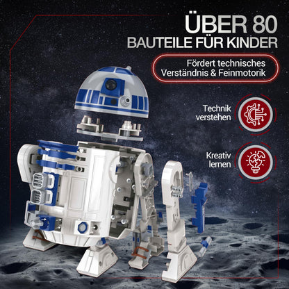 Clementoni Star Wars R2-D2 Roboter Bausatz mit App ab 8 Jahren