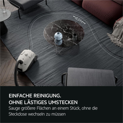 AEG CLEAN 5000 Bodenstaubsauger mit Beutel Hygiene-Filter - AB51C1SW