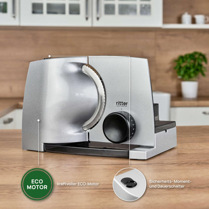 ritter compact 1 Elektrischer Allesschneider aus Metall
