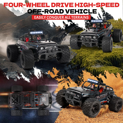 JOYTREKY Ferngesteuertes Auto 1:18 4WD Offroad RC-Truck 40 km/h