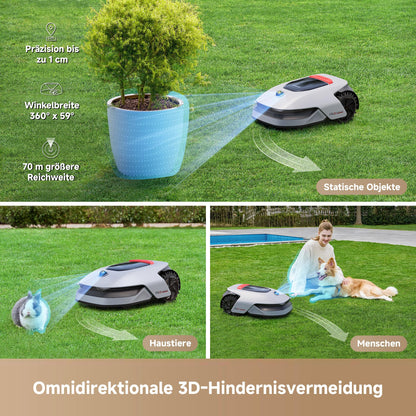 dreame Mähroboter A1 Pro – drahtlos, 2000m², mit Garage