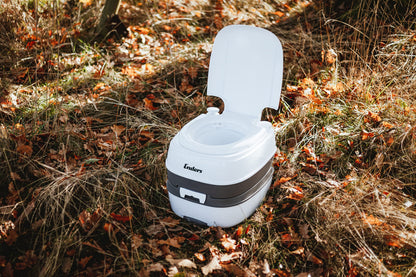 Enders Deluxe Campingtoilette Mobil-WC mit 130 kg Tragkraft